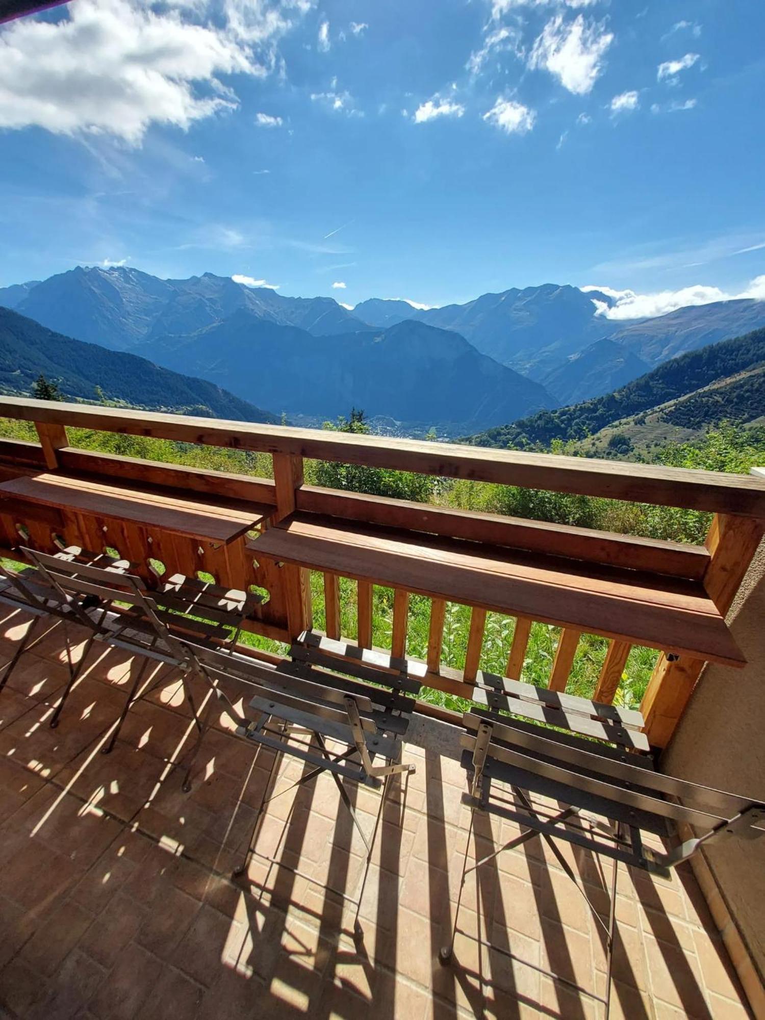 Appartement Confortable A L'Alpe D'Huez De 27 M² Avec Vue Montagne Eksteriør billede
