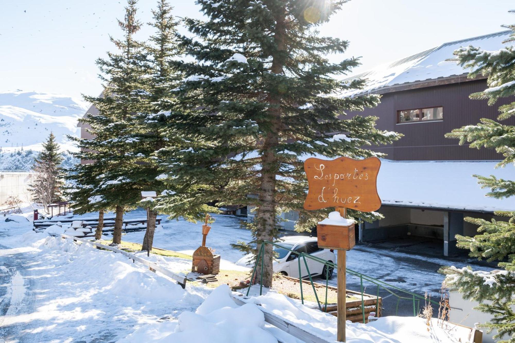 Appartement Confortable A L'Alpe D'Huez De 27 M² Avec Vue Montagne Eksteriør billede