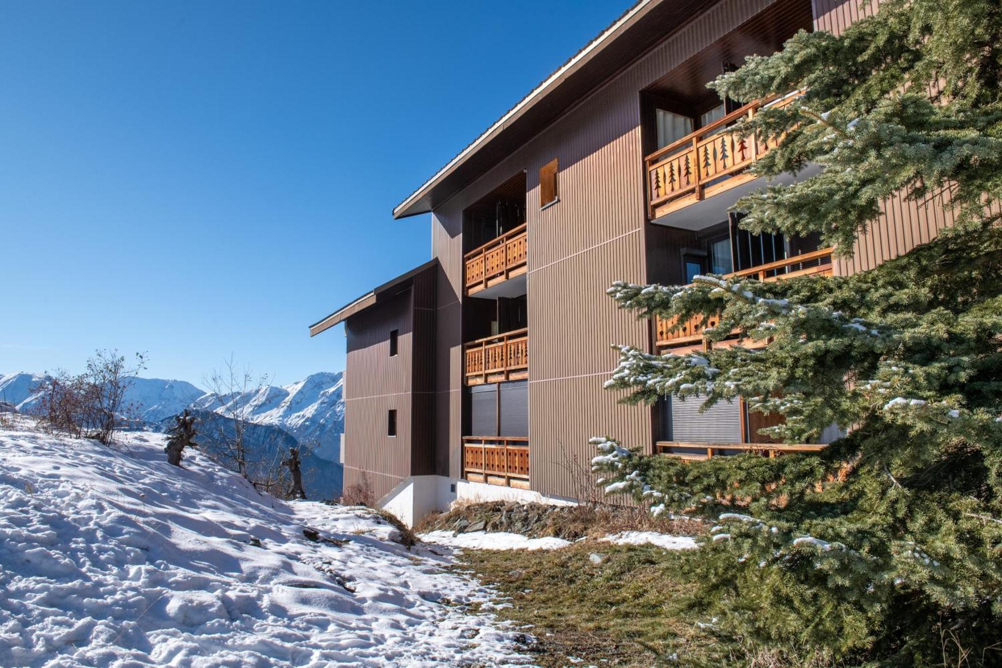 Appartement Confortable A L'Alpe D'Huez De 27 M² Avec Vue Montagne Eksteriør billede